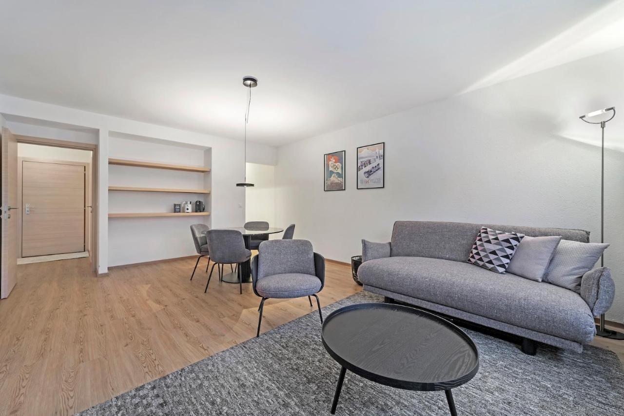 Abitaziun Belmunt 103 - St Moritz "Loga Elegance Apartment" St. Moritz Exterior foto